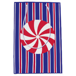 Bolsa De Regalo Mediana Diversión y fantasía Peppermint Candy