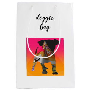 Bolsa De Regalo Mediana Doggie Bags Restaurant Food Leftovers