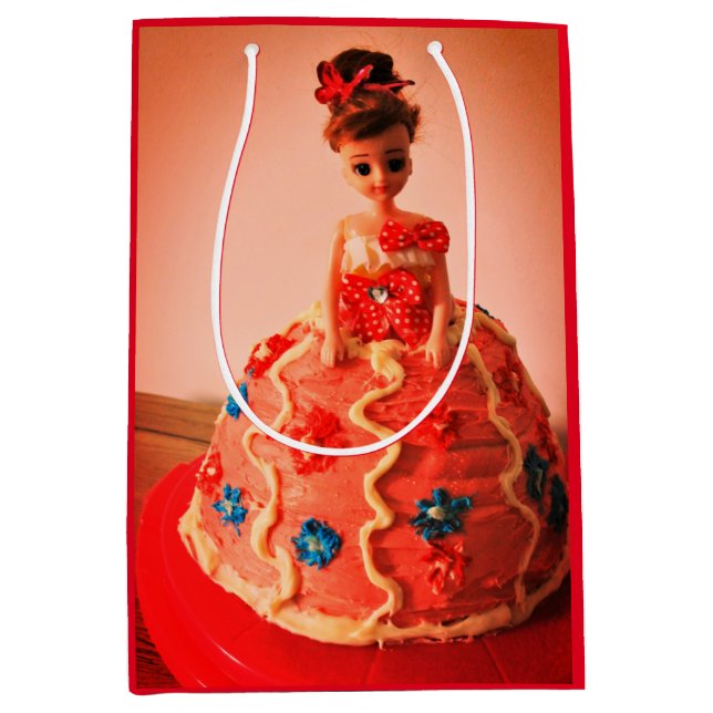 Bolsa De Regalo Mediana Doll Cake (Anverso)