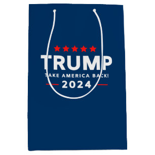 Bolsa De Regalo Mediana Donald Trump 2024 recuperó a Estados Unidos