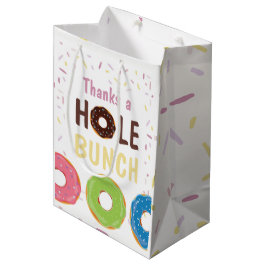 Bolsa De Regalo Mediana Donut themday Party Guest (Invitado de la fiesta d