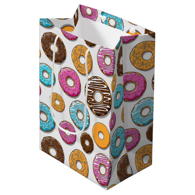 Bolsa De Regalo Mediana Donuts (Angulo Anverso)