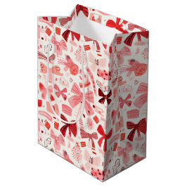 Bolsa De Regalo Mediana Doodle Bows