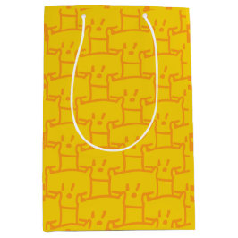 Bolsa De Regalo Mediana Doodle Cat