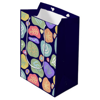 Bolsa De Regalo Mediana Doodles de ensueño - Diseño del Motivo de la Natur