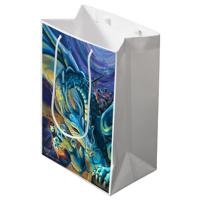Bolsa De Regalo Mediana Dragon Rider Poster (Angulo Anverso)