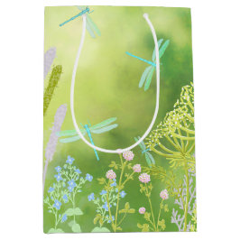 Bolsa De Regalo Mediana Dragonfly Meadow