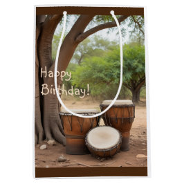Bolsa De Regalo Mediana Drums africanos