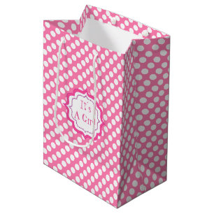 Bolsa De Regalo Mediana Ducha de la niña, es un chica