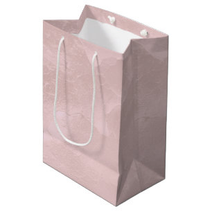 Bolsa De Regalo Mediana Ducha de Novia Perla Rosa Chic