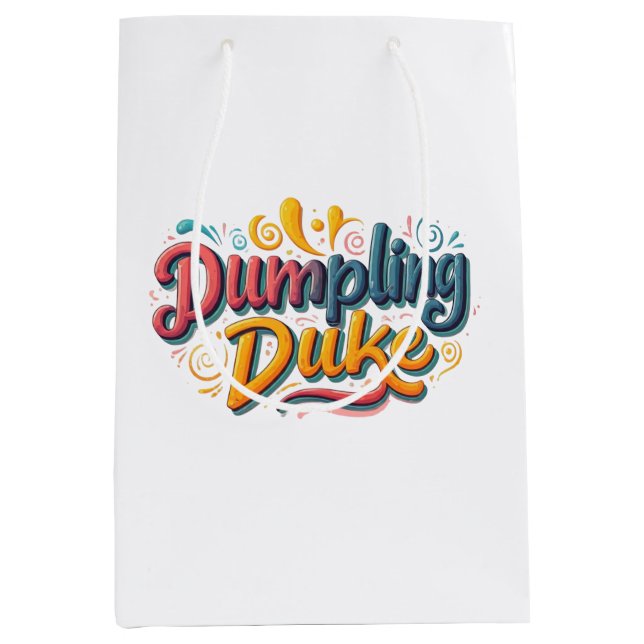 Bolsa De Regalo Mediana Duke Dumpling (Anverso)