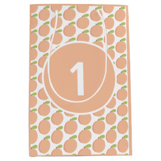 Bolsa De Regalo Mediana Dulce como un cumpleaños de paz de la floreciente 