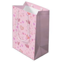 Bolsa De Regalo Mediana Dulces Corazones