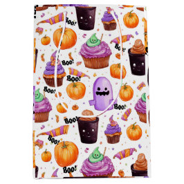 Bolsa De Regalo Mediana dulces, golosinas y farolillos de Halloween