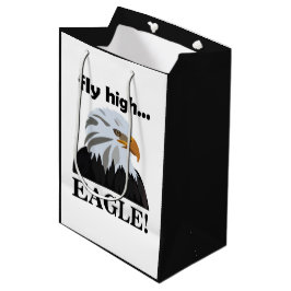Bolsa De Regalo Mediana Eagle Bald Eagle Fly High Eagle