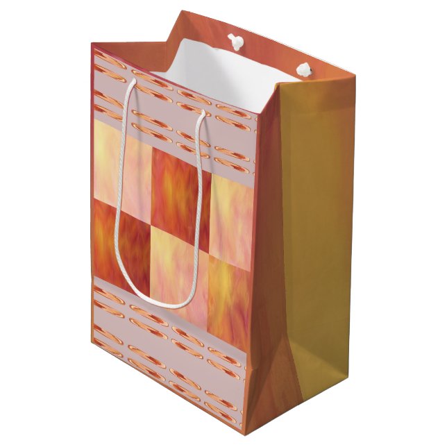 Bolsa De Regalo Mediana Earthtone Skies Gift Bag (Angulo Anverso)