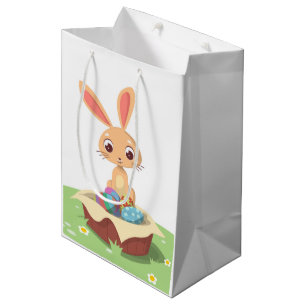 BOLSA DE REGALO MEDIANA EASTER BUNNY