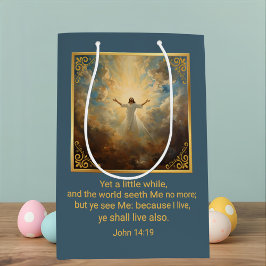 Bolsa De Regalo Mediana Easter Resurrection Religious 