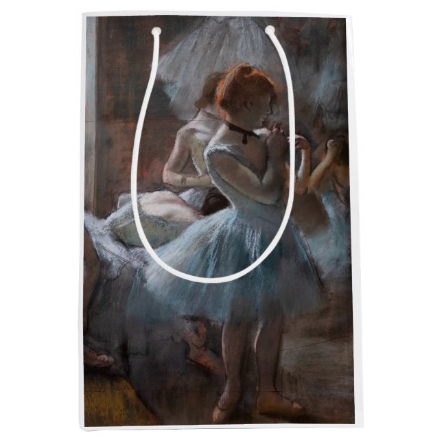 Bolsa De Regalo Mediana Edgar Degas - Bailarinas (Anverso)