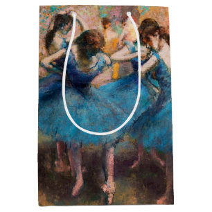Bolsa De Regalo Mediana Edgar Degas - Bailarinas de azul
