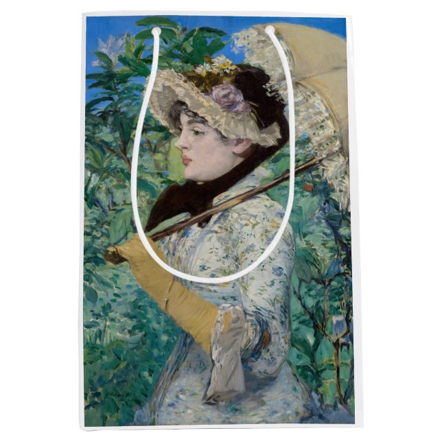 Bolsa De Regalo Mediana Edouard Manet - Jeanne / Spring (Anverso)
