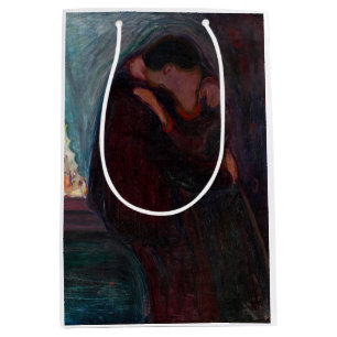 Bolsa De Regalo Mediana Edvard Munch - El beso