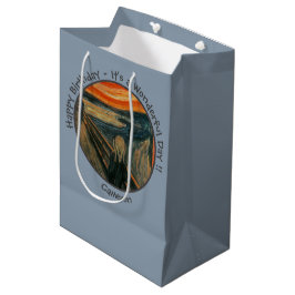 Bolsa De Regalo Mediana Edvard Munch La Colección Elementos De La Fiesta D