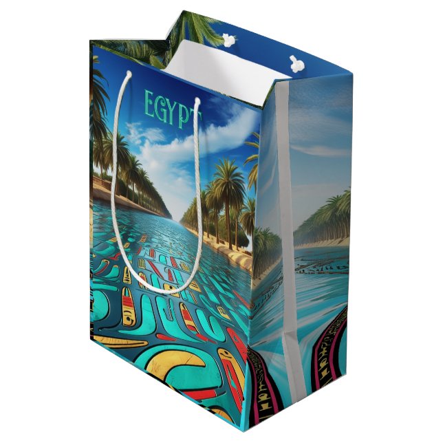 BOLSA DE REGALO MEDIANA EGIPTO (Angulo reverso)