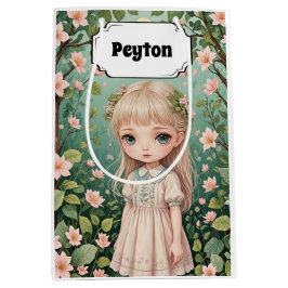 Bolsa De Regalo Mediana El abrazo de Blossom personalizado