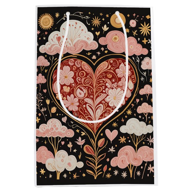 Bolsa De Regalo Mediana El amor está en el aire (Anverso)