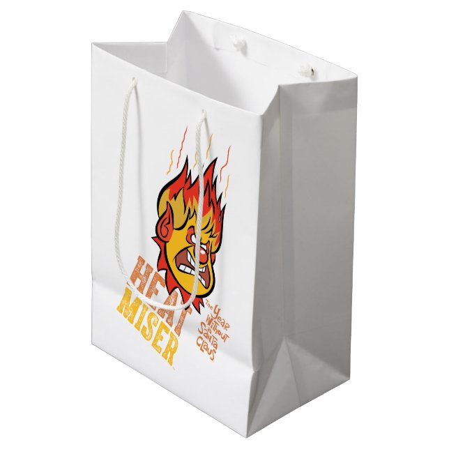 Bolsa De Regalo Mediana EL AÑO SIN UN SANTA CLAUS™ Fuming Heat Miser (Angulo Anverso)