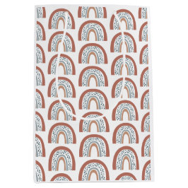 Bolsa De Regalo Mediana El arcoiris neutral del boho moderno