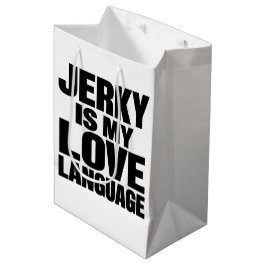 Bolsa De Regalo Mediana El cecina es mi lenguaje del amor Divertido cecina