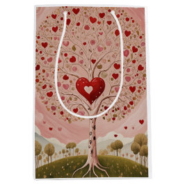 Bolsa De Regalo Mediana El corazón