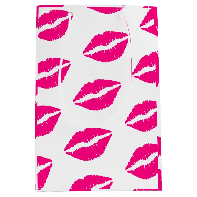 Bolsa De Regalo Mediana El día de San Valentín de besos 2023 st valentine (Anverso)