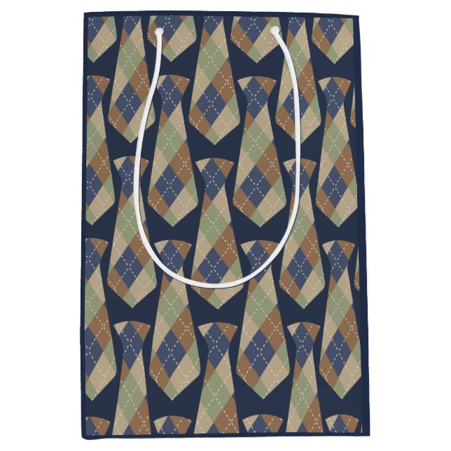 Bolsa De Regalo Mediana El día del padre lindo (Anverso)