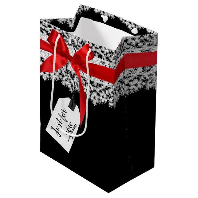 Bolsa De Regalo Mediana El Golpe Rojo En La Cabeza (Angulo Anverso)