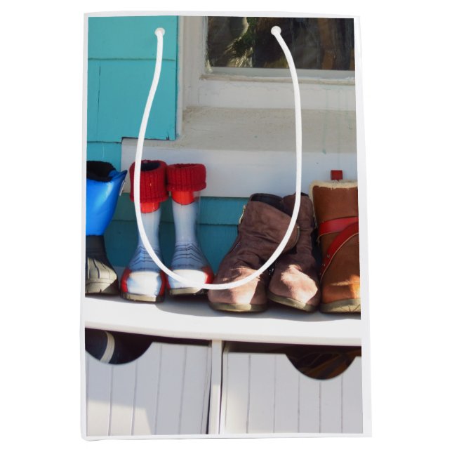 Bolsa De Regalo Mediana El invierno se repite - Viñetería de Martha (Anverso)