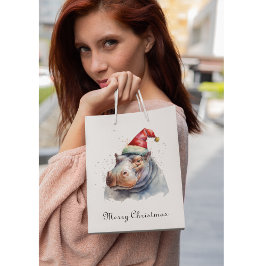 Bolsa De Regalo Mediana El pequeño Hipo de Santa, personalizado