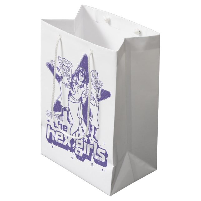 Bolsa De Regalo Mediana El poder de las estrellas de los Chicas hex (Angulo Anverso)