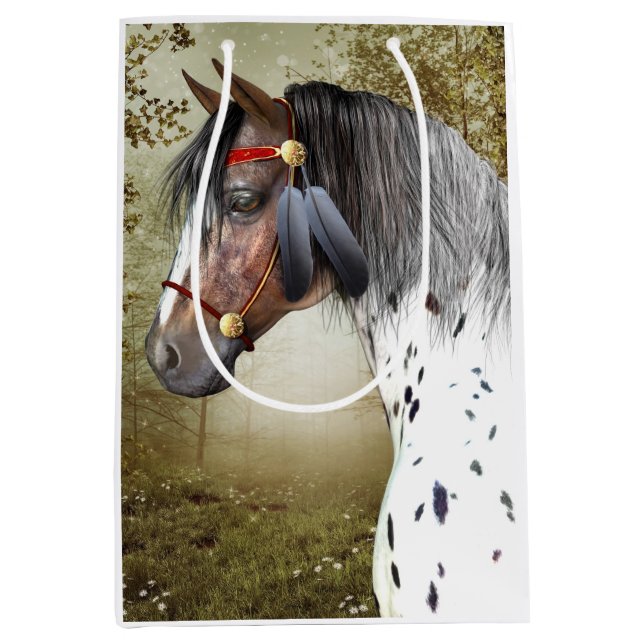 Bolsa De Regalo Mediana El pony indio (Anverso)