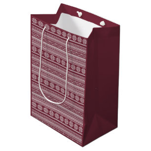 Bolsa De Regalo Mediana El susurro del invierno rojo