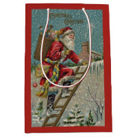 El victoriano Santa Claus te envía a los Navidades