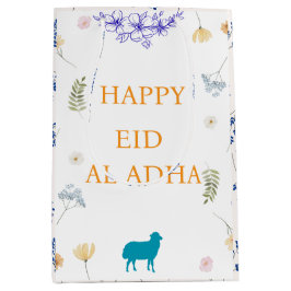 Bolsa De Regalo Mediana Elegant Floral Eid al-Adha 