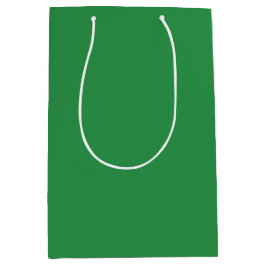 Bolsa De Regalo Mediana Elegante bosque verde Minimalista y moda