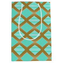 Elegante y de moda Aquamarine Azul y Oro
