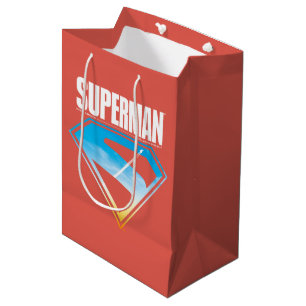 Bolsa De Regalo Mediana Elevándose a través del Escudo-S