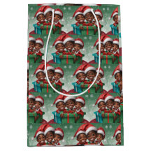 Elf Navidades afroamericanos