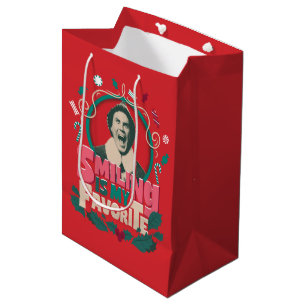 Bolsa De Regalo Mediana Elf - Sonreír es mi favorito