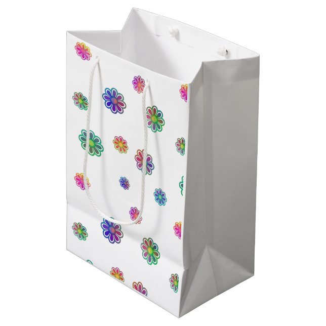 Bolsa De Regalo Mediana Elige un ramo (Angulo Anverso)